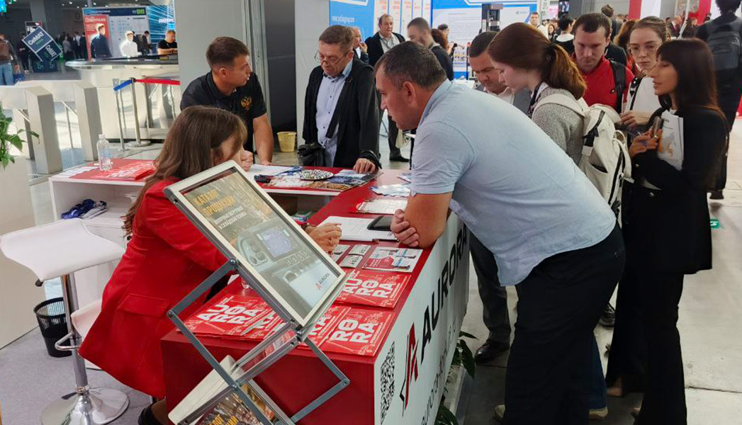 Выставка CeMAT - на стенде Aurora Forklift